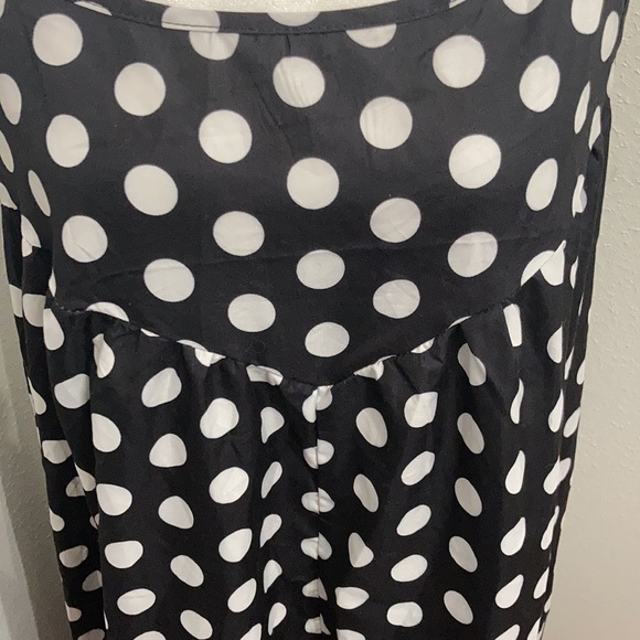 EC Polka Dot Spaghetti Strap Sundress Size XL - Picture 10 of 12